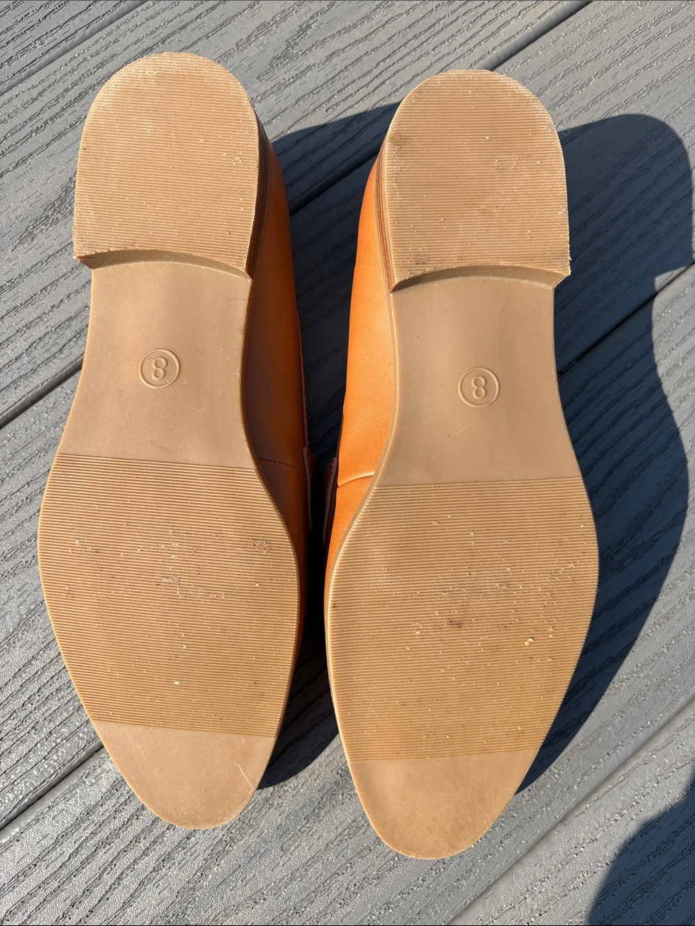 a new day Tan Slip-On Penny Loafers NWOT - Picture 5 of 6
